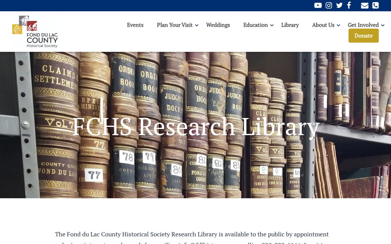 Fond du Lac city directory Historical Society library access
